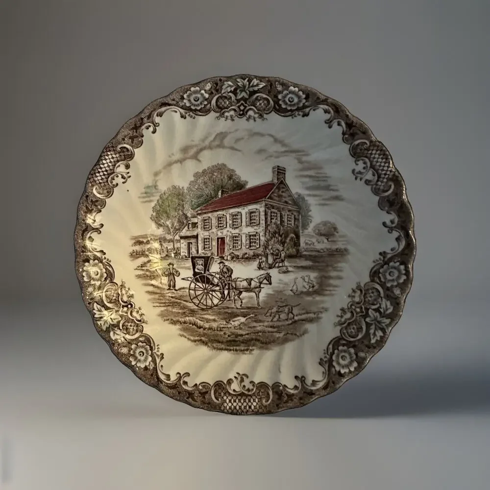 Heritage Hall Johnson Bros Pennsylvania Fieldstone Staffordshire 6